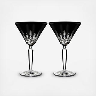 Lismore Martini Glass, Set of 2
