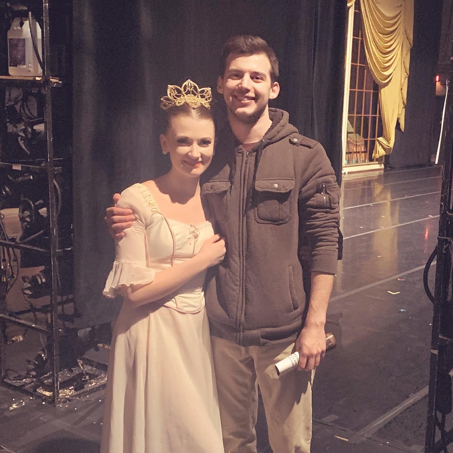 First time Zach saw TyLeigh Perform in a Leading role.