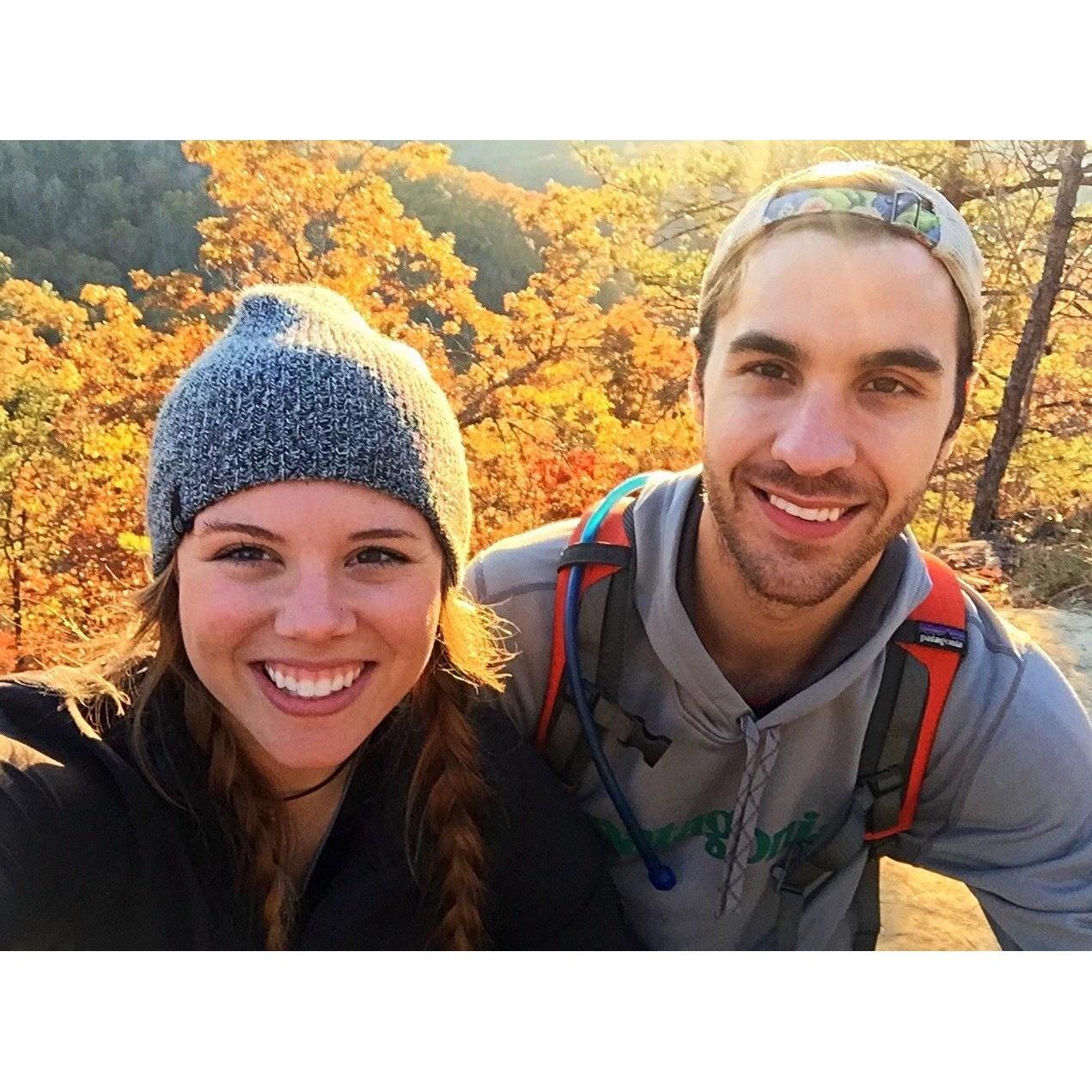 One of our trips to Red River Gorge!