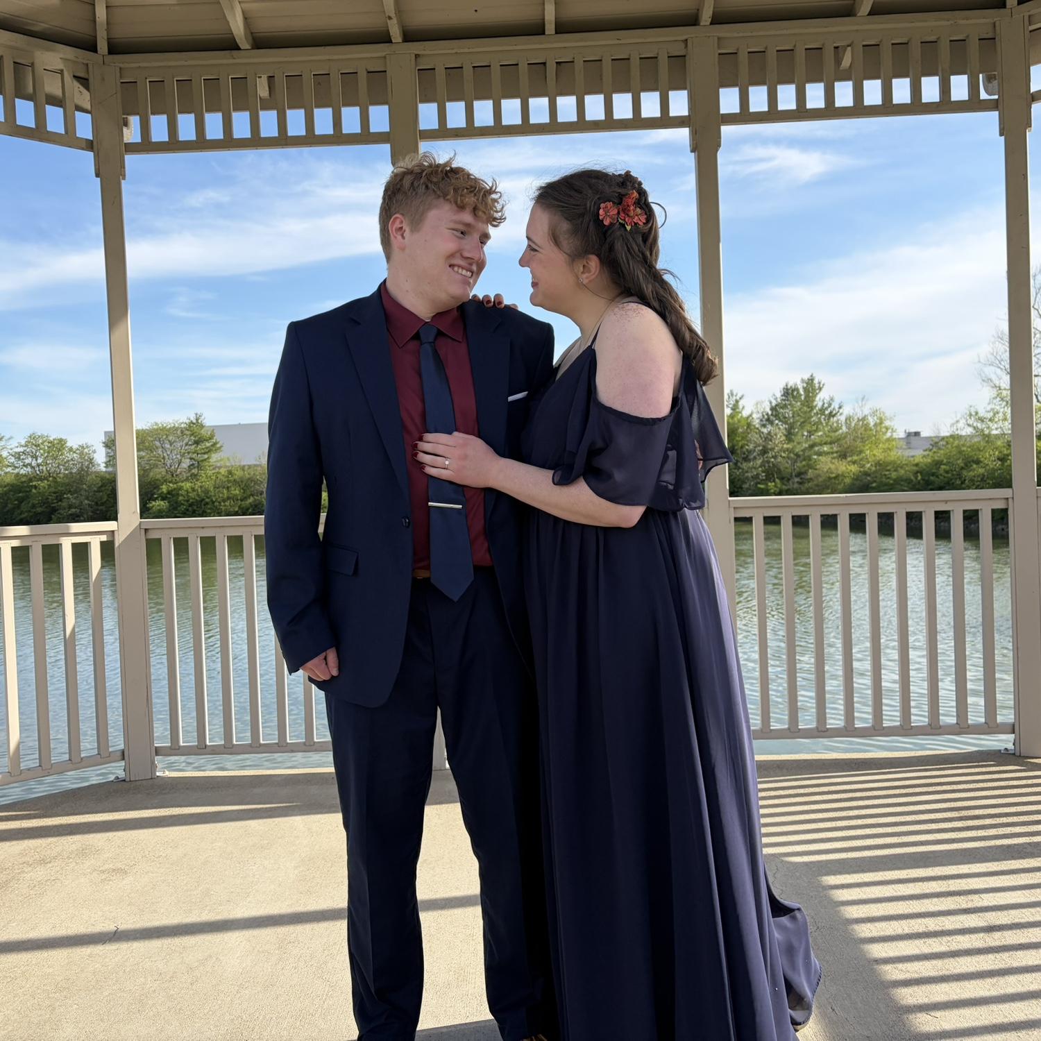 JS pictures, which also happened to be the same day Kaden proposed