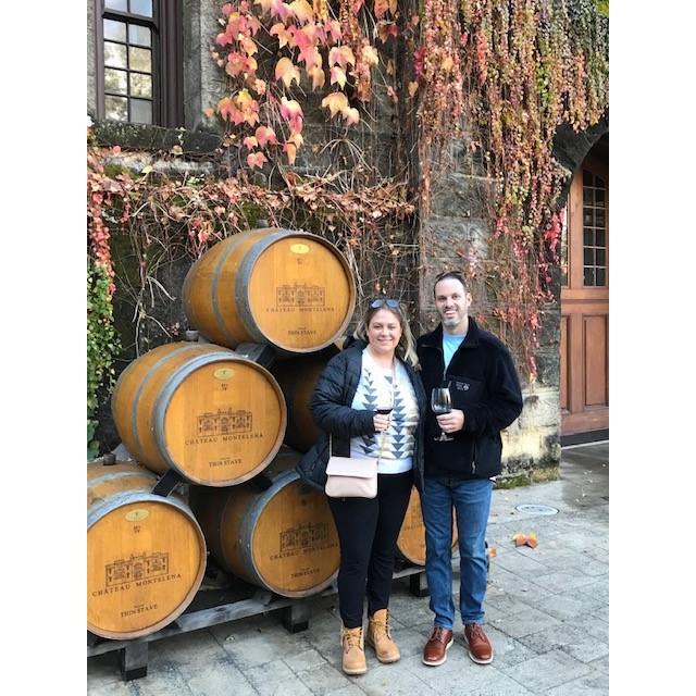 Chateau Montelena in Napa. We enjoyed ourselves a lot here and can't wait to return!