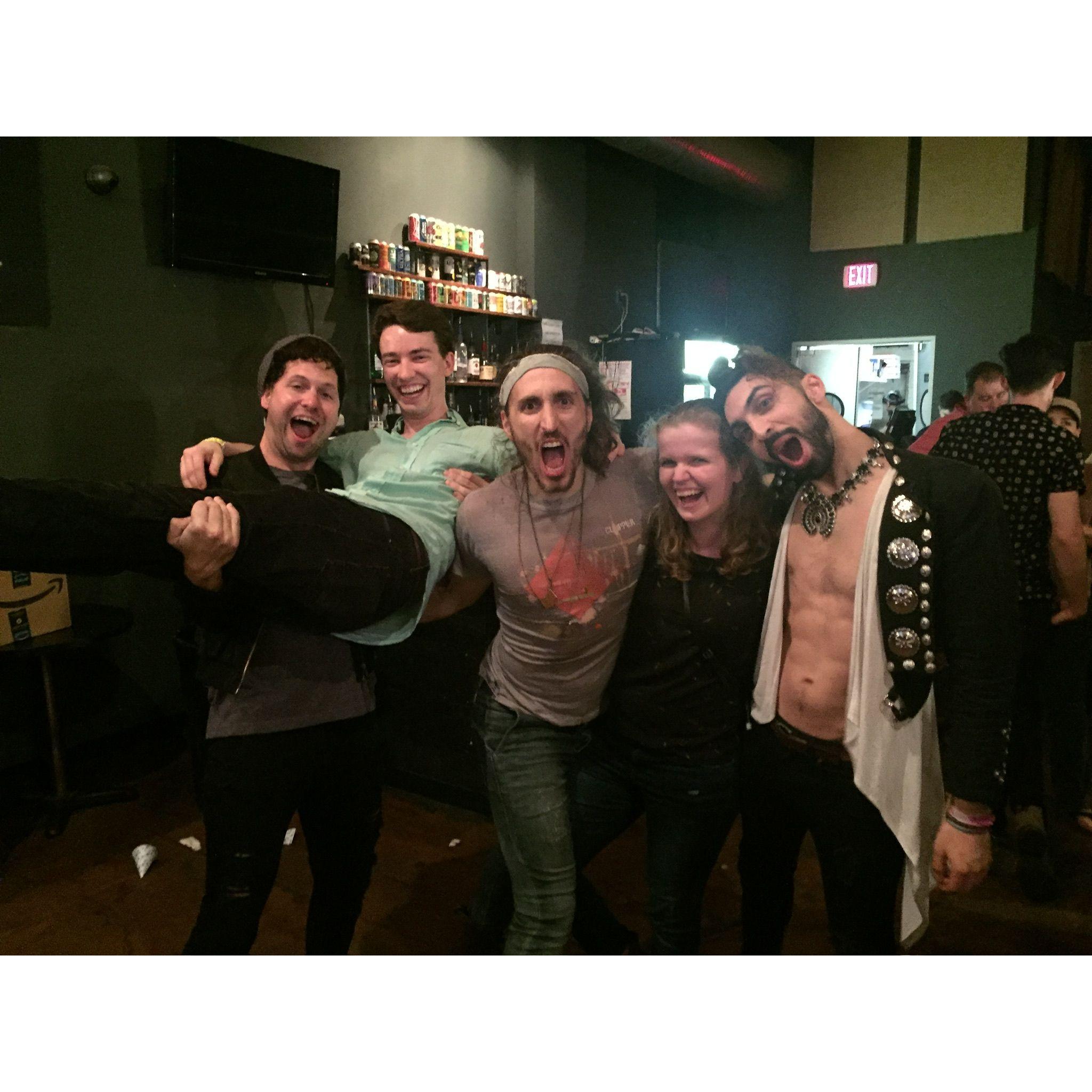 Getting to meet one of our favorite bands, Magic Giant!