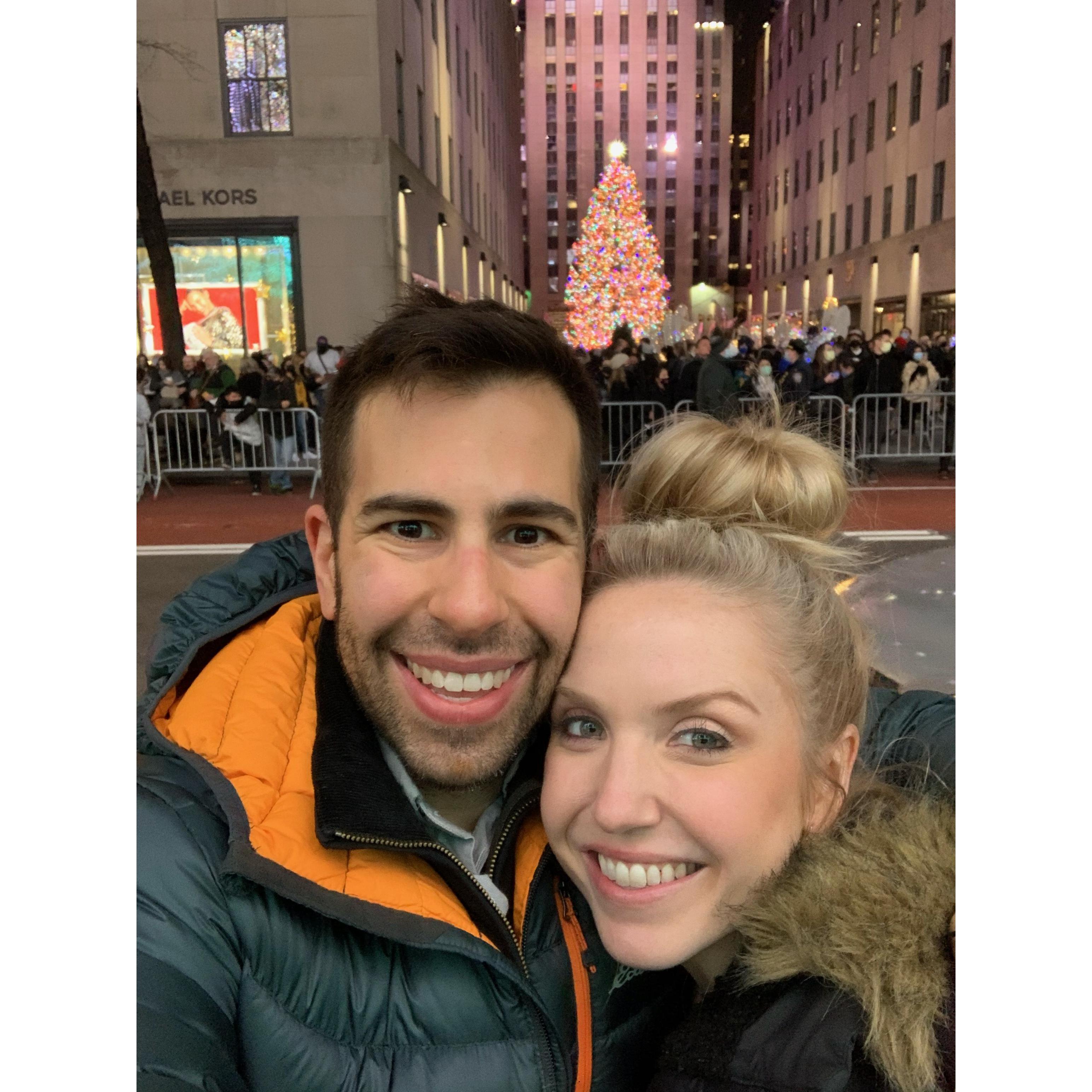 Rock Center X-mas Tree!
