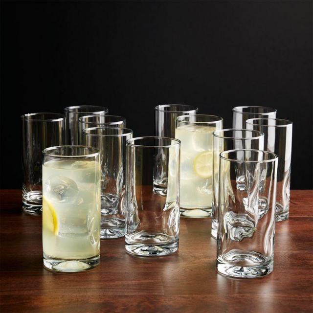 Impressions Cooler Glasses, 17-ounce (set of 12)