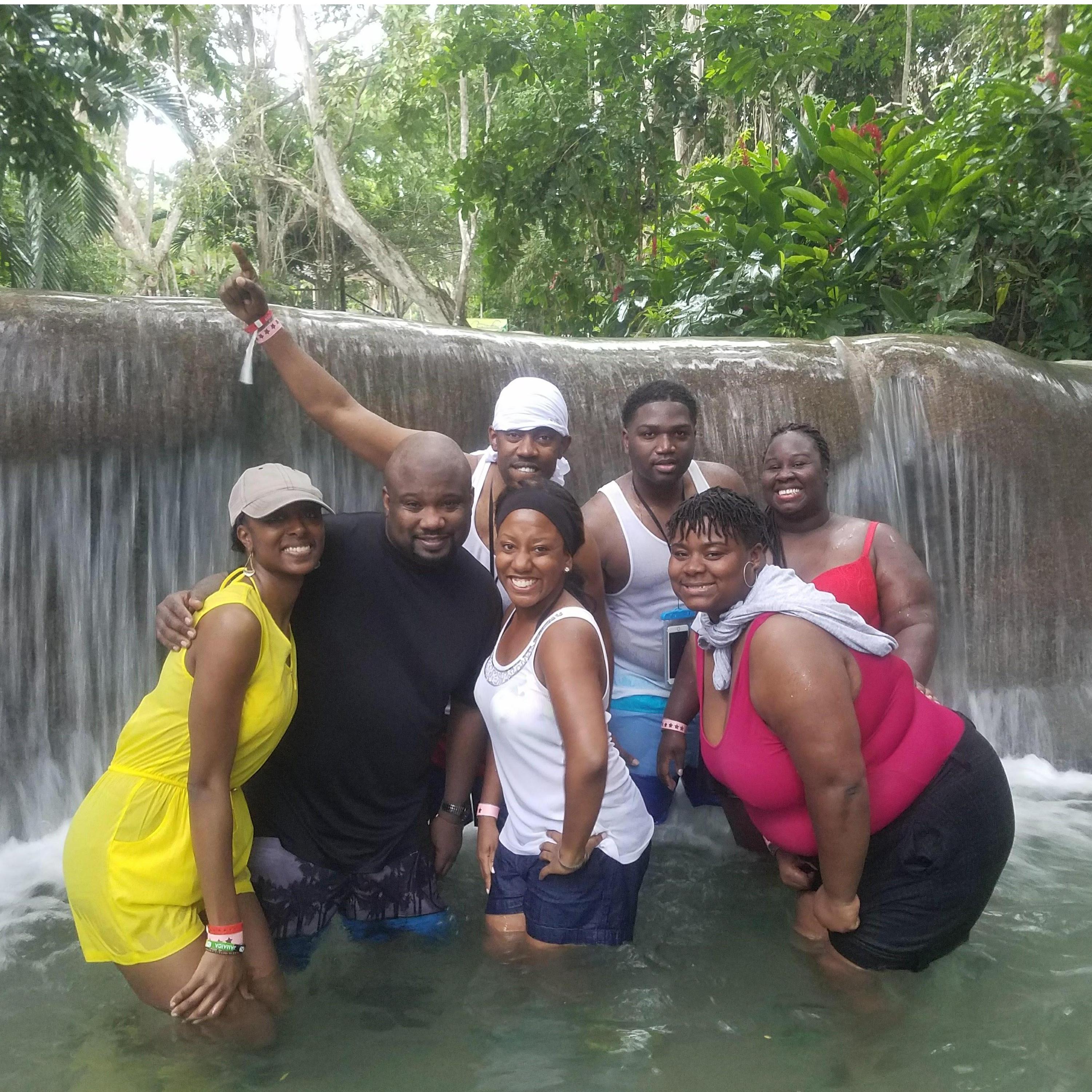 Joy's Wedding! Group Excursion
Dunn River Falls

Ocho Rios, Jamaica
November 2017