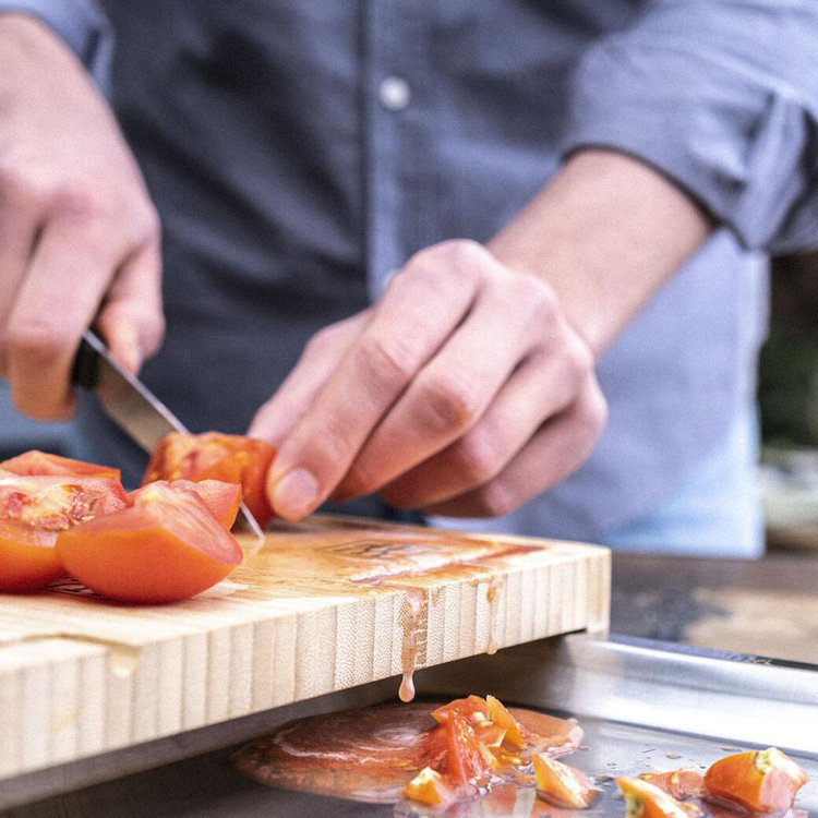 ZWILLING, BBQ+ Bamboo Cutting Board with Tray | Zola