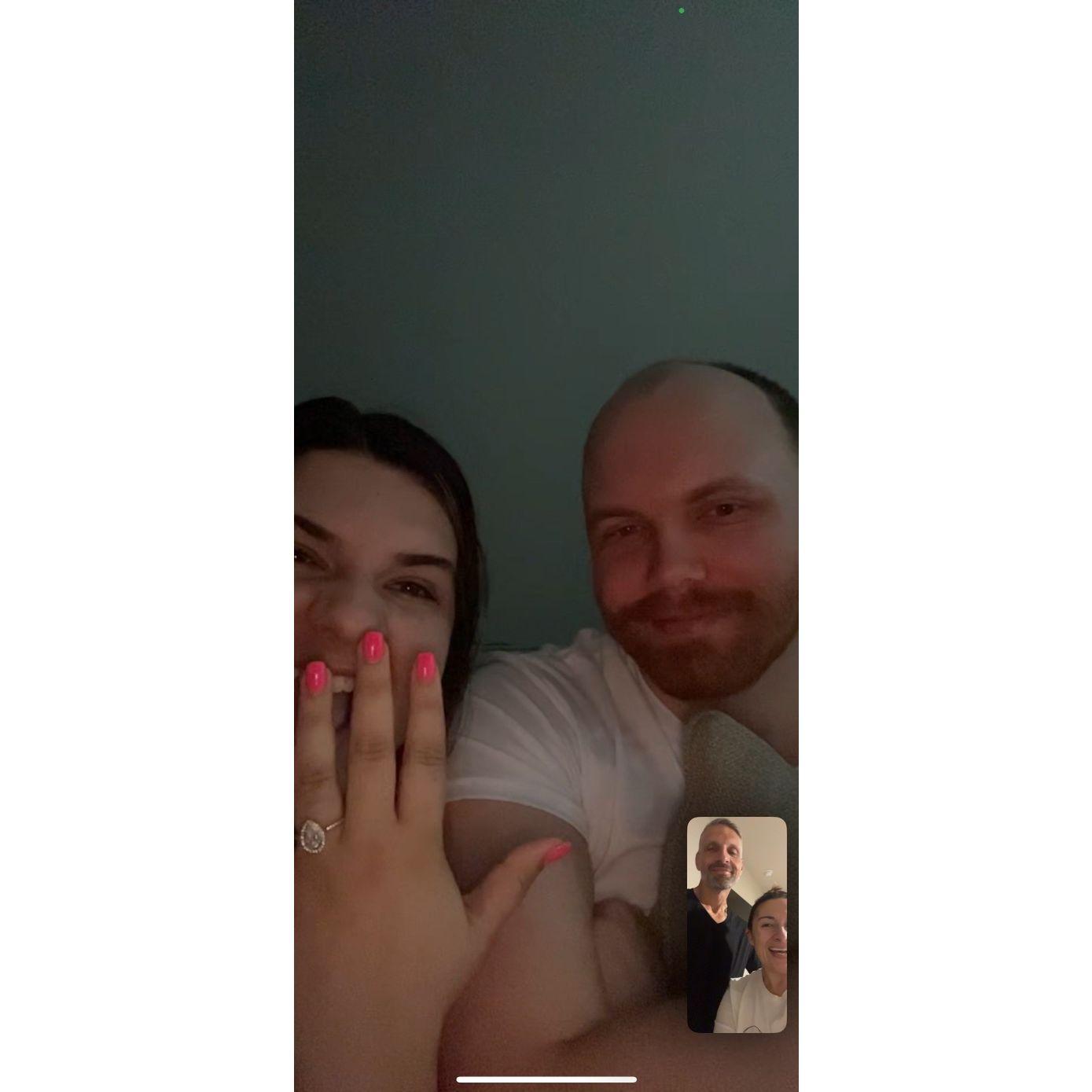 WE'RE ENGAGED AND THROWING UP!!!!