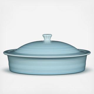 Small Round Covered Casserole