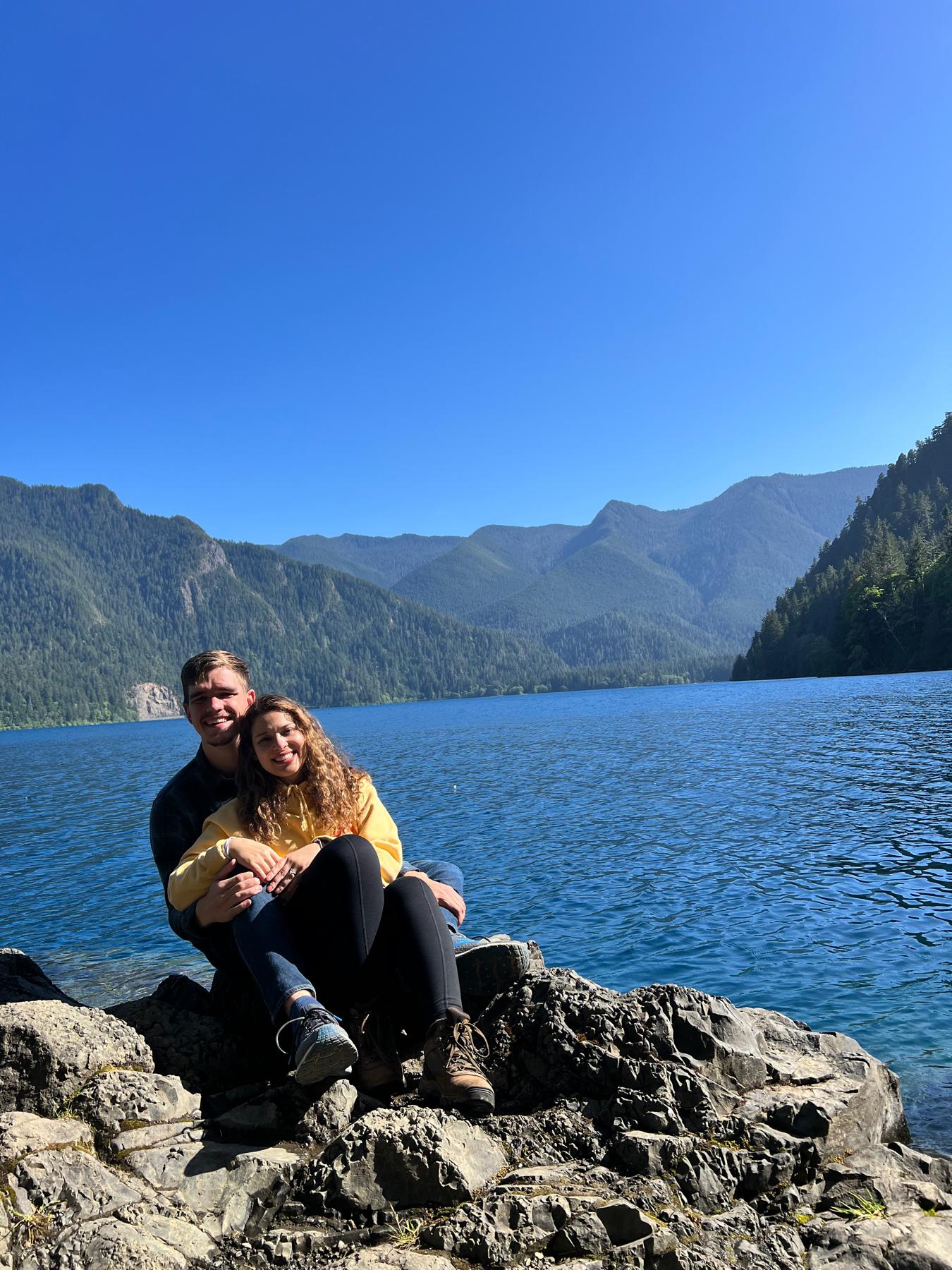 First big trip together - Crescent Lake, Washington State. May 2023