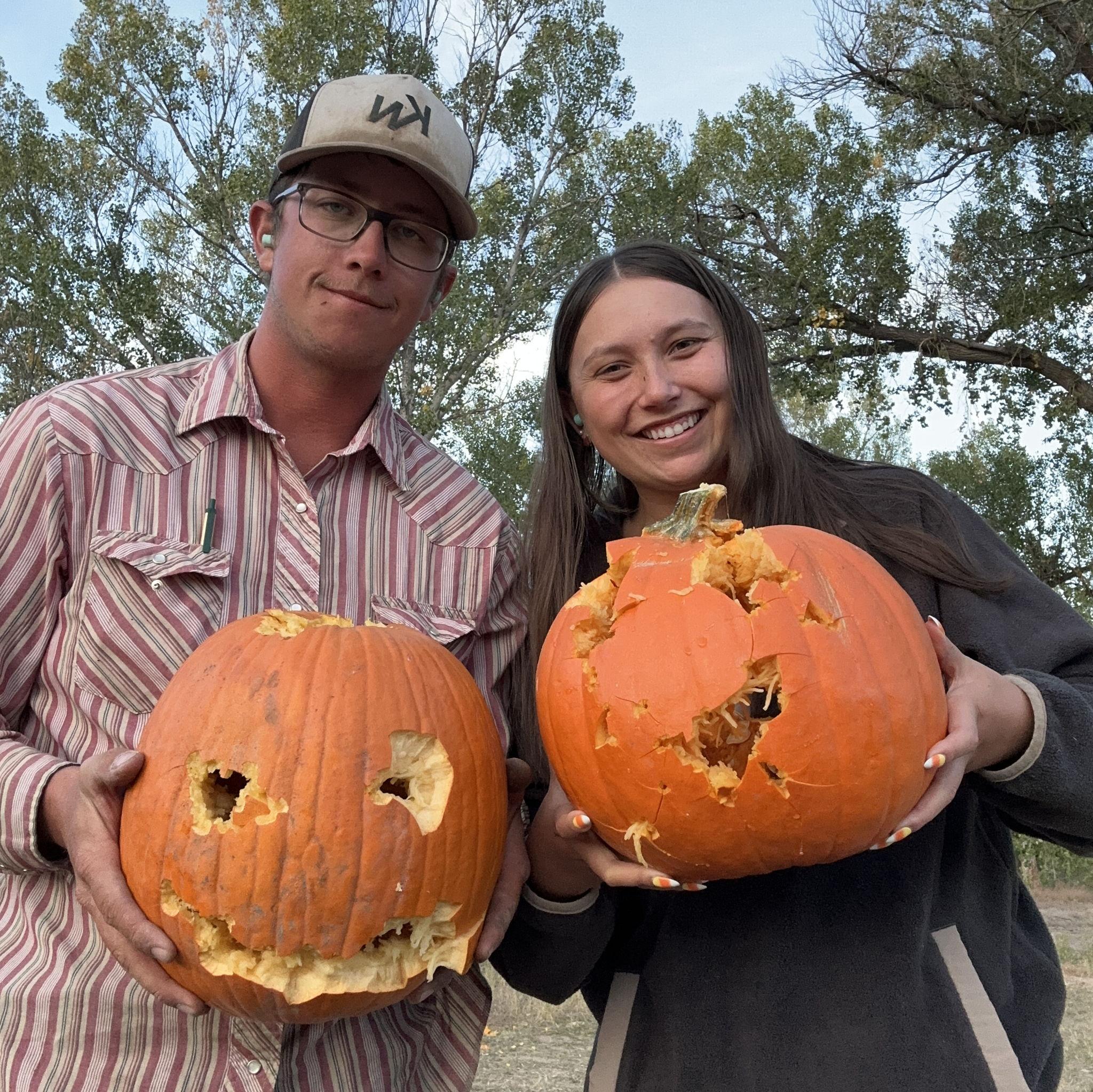 Pumpkins were harmed in the making of this photo.