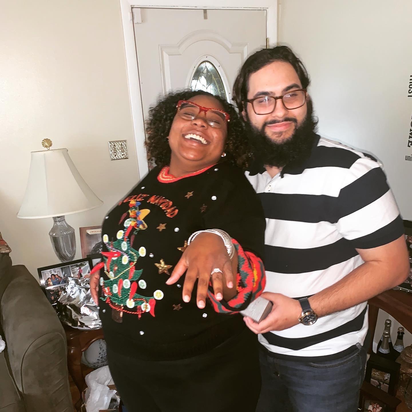 A picture not too long after our engagement on December 25, 2019!