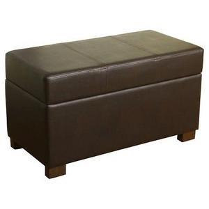 Essex Basic Storage Bench - Chocolate - Threshold™