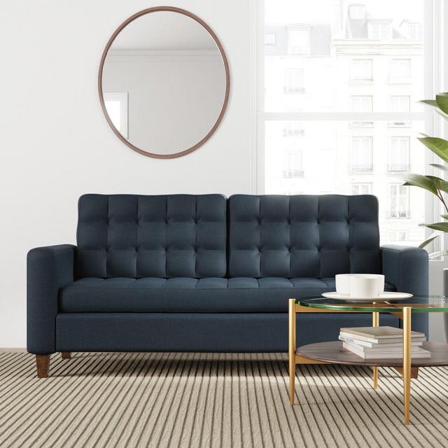 Liam 76" Wide Square Arm Sofa