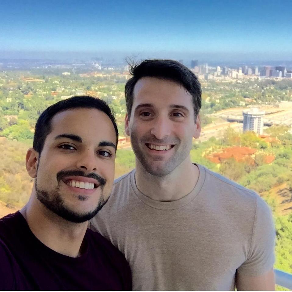Took this photo after being apart for work for a couple months in 2015, so happy to be together again.