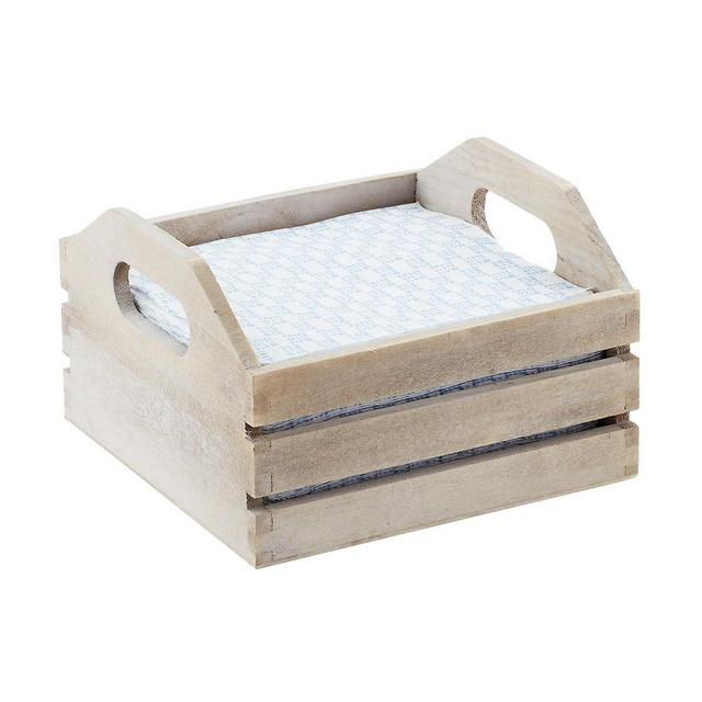Handled Wooden Crate