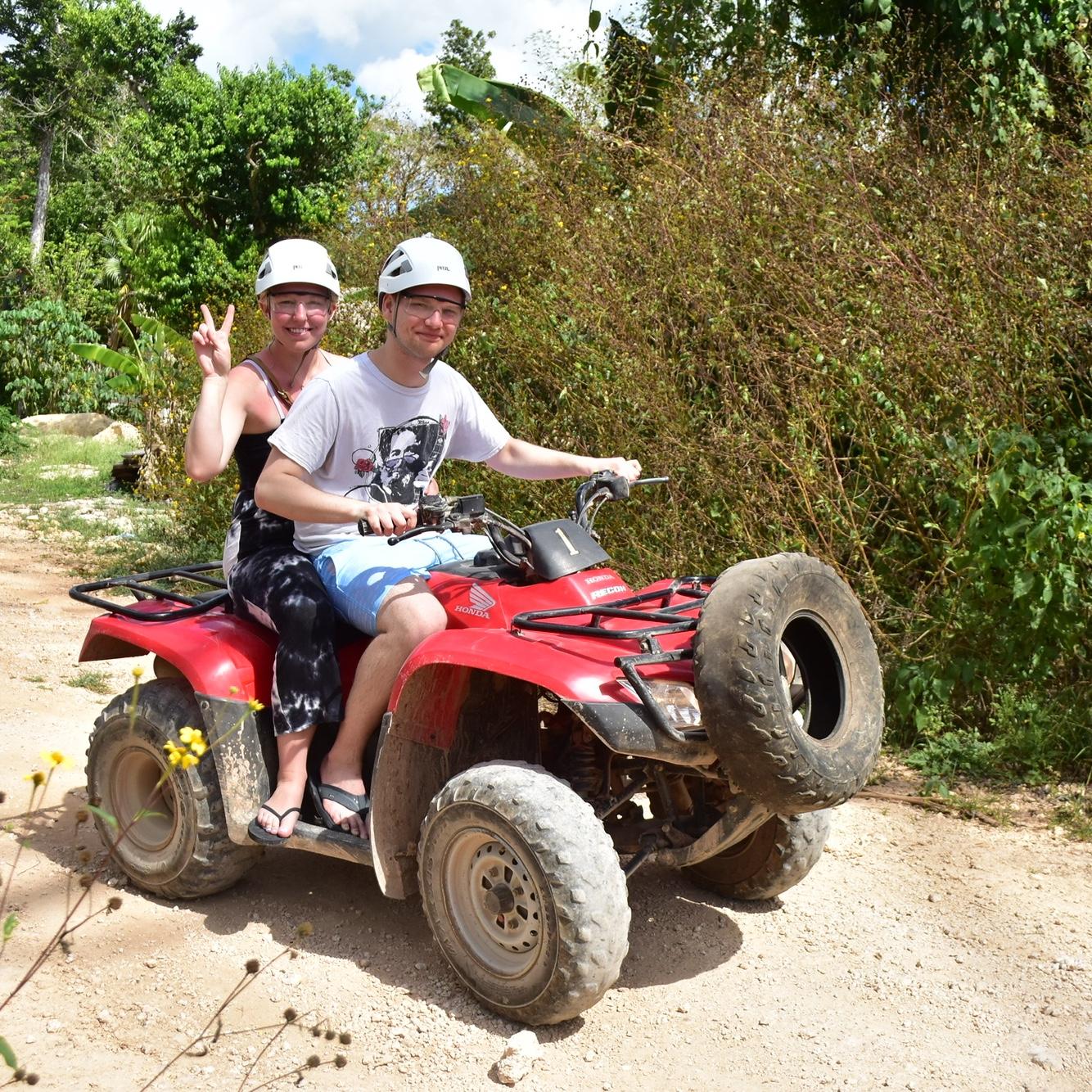 Excursion for the day in Cancun, Mexico.