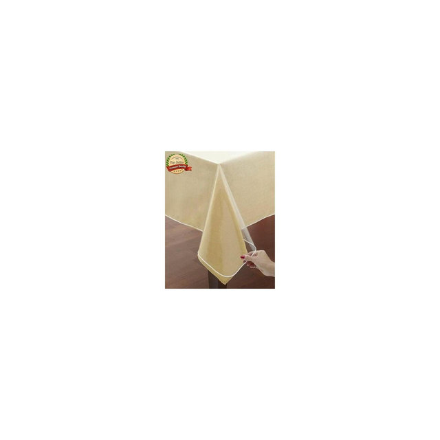 GoodGram Crystal Clear Heavy Weight Tablecloth Protector/Cover- 60 in. x 120 in.