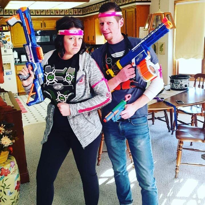 Nerf War! Nerf this!