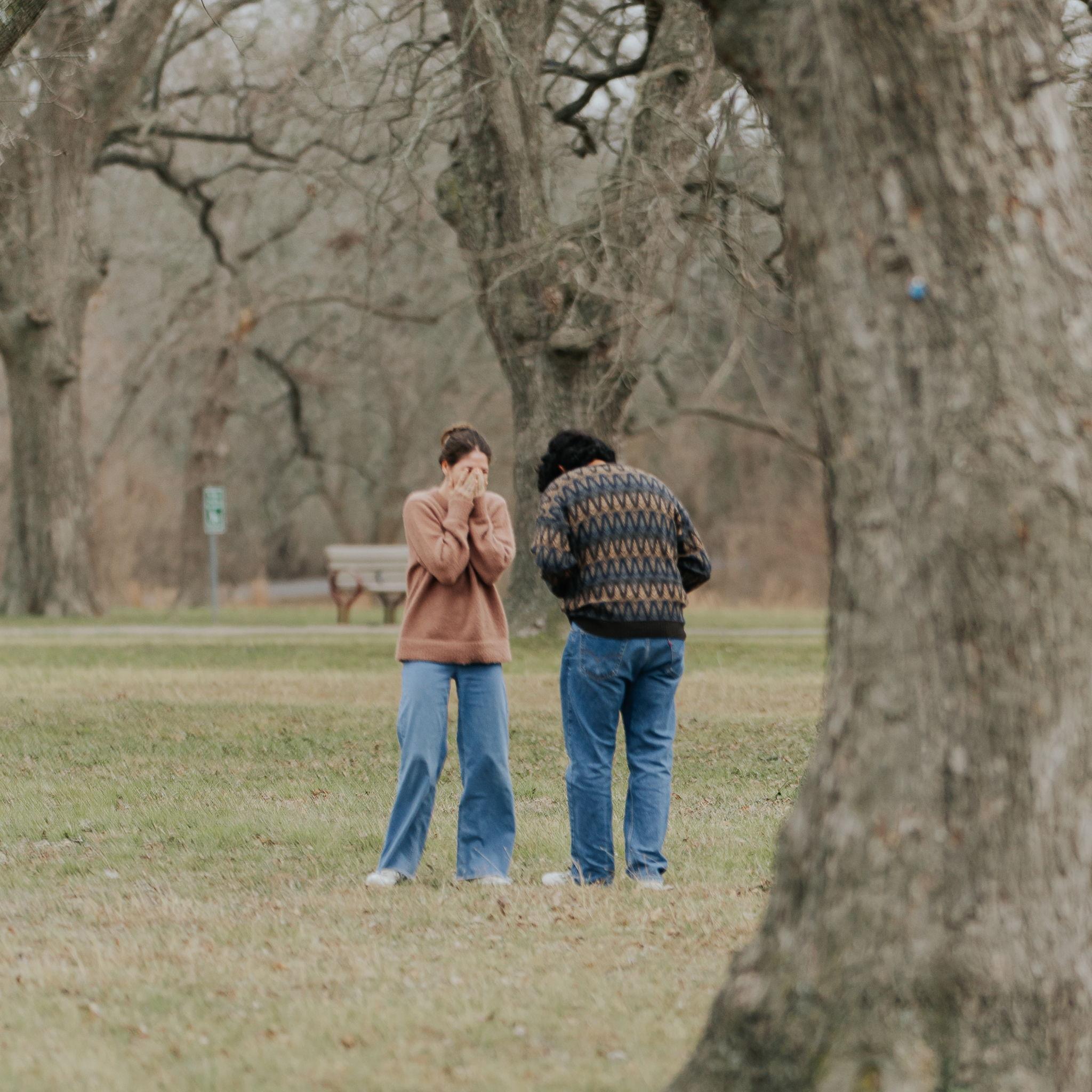 "Oh my gosh! It's happening!"