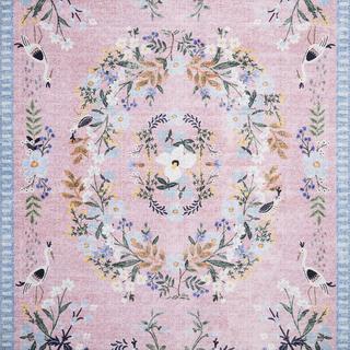 Palais Floral Wreath Rug