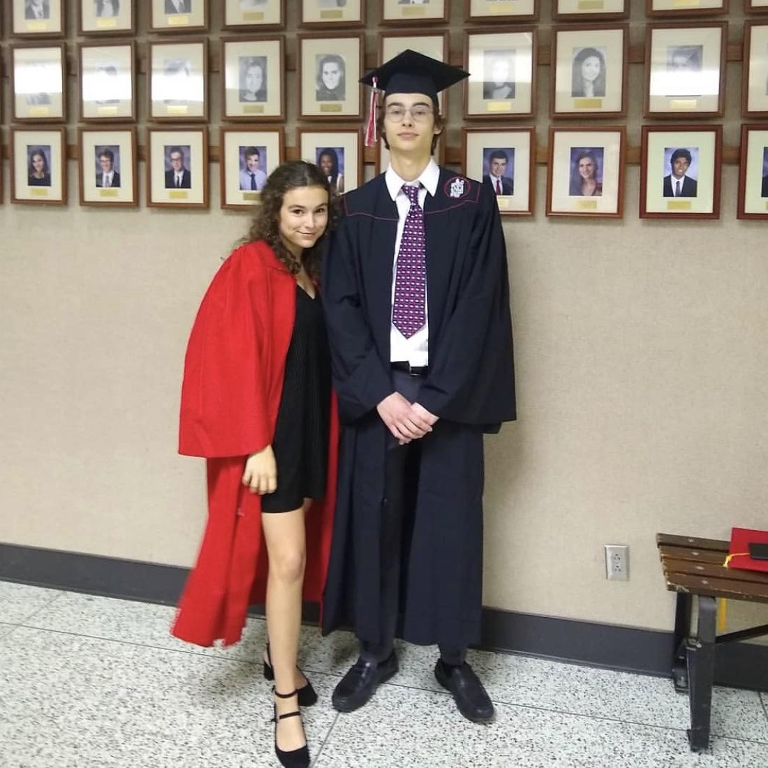 Graduating high school!