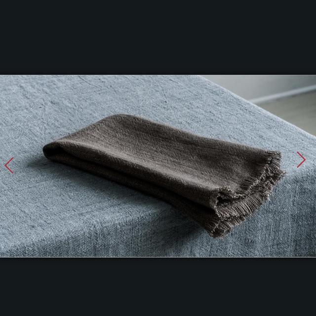 RW GUILD ENZYME WASHED LINEN NAPKIN - Truffle Color