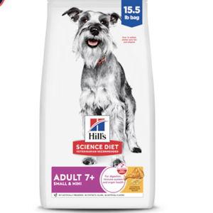Hill's Science Diet Adult 7+ Small & Mini Chicken & Rice Dog Food, 15.5 lbs. | Petco