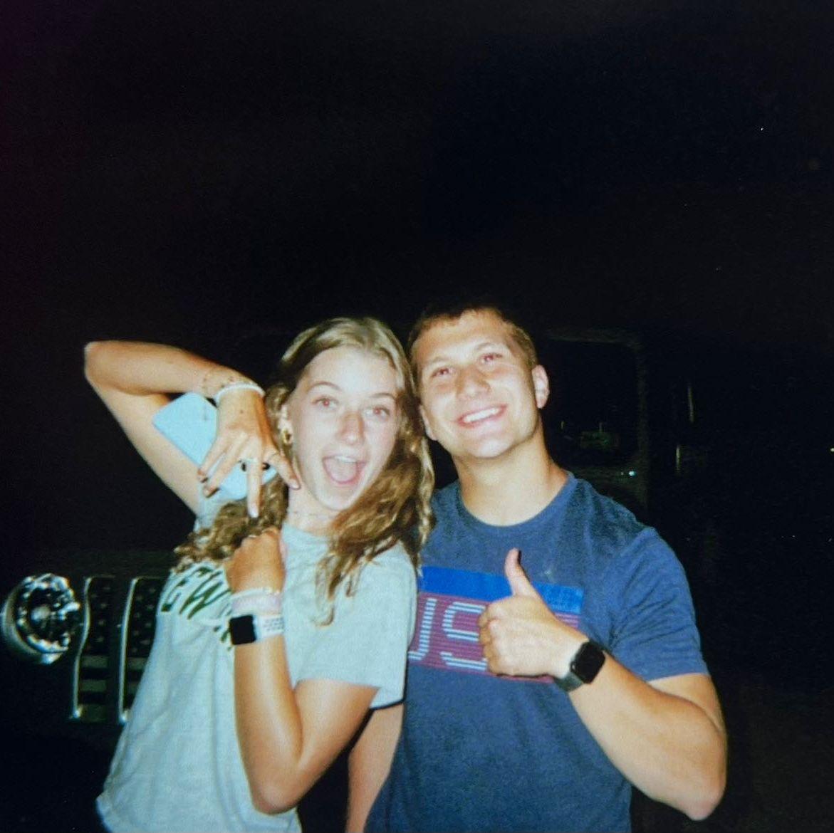 This was a week before we started dating