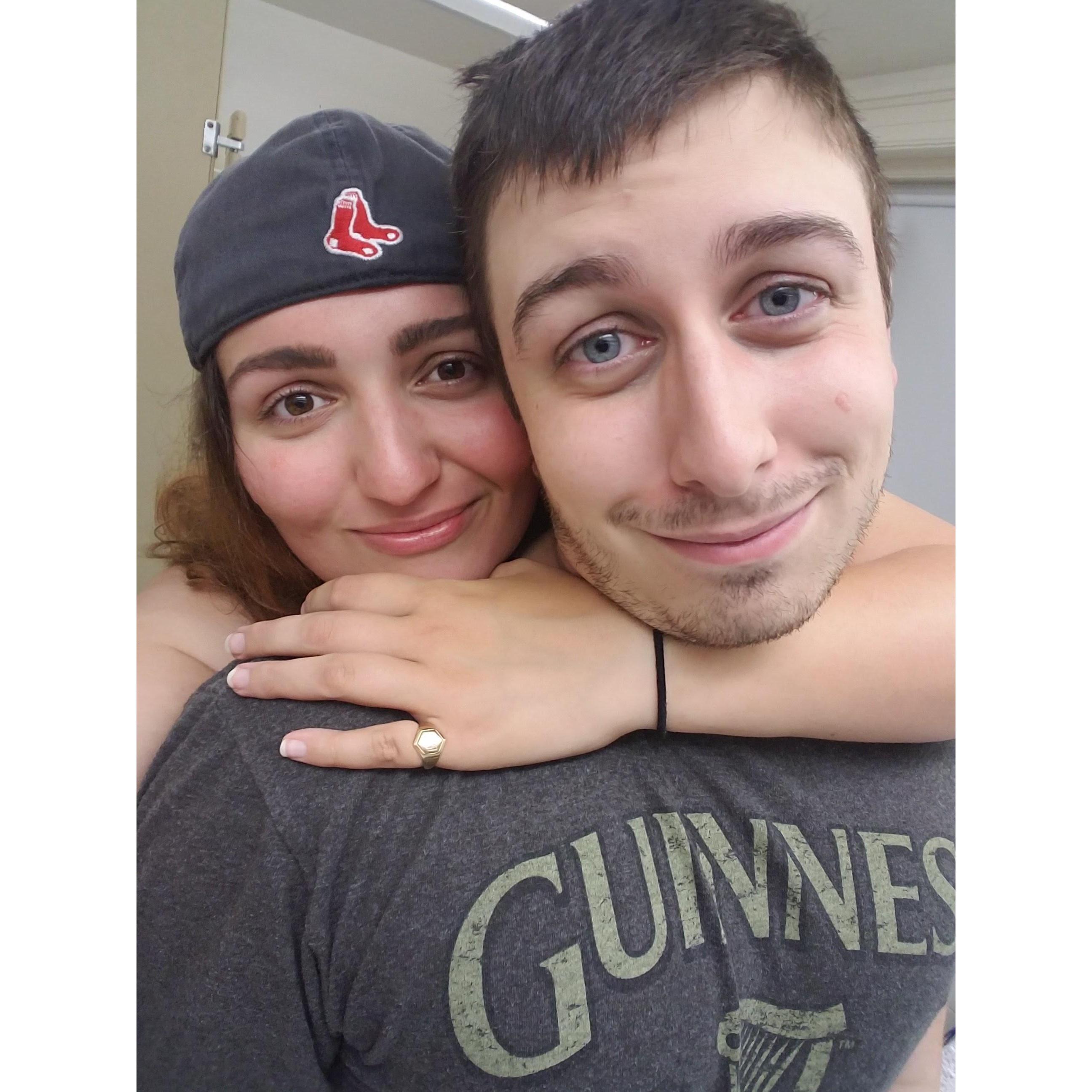 One of our first pictures together