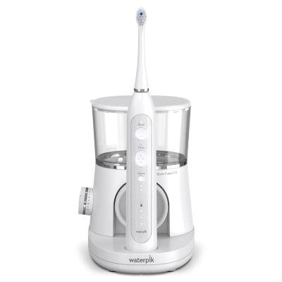 Waterpik® Sonic-Fusion® 2.0 Flossing Toothbrush in White/Chrome