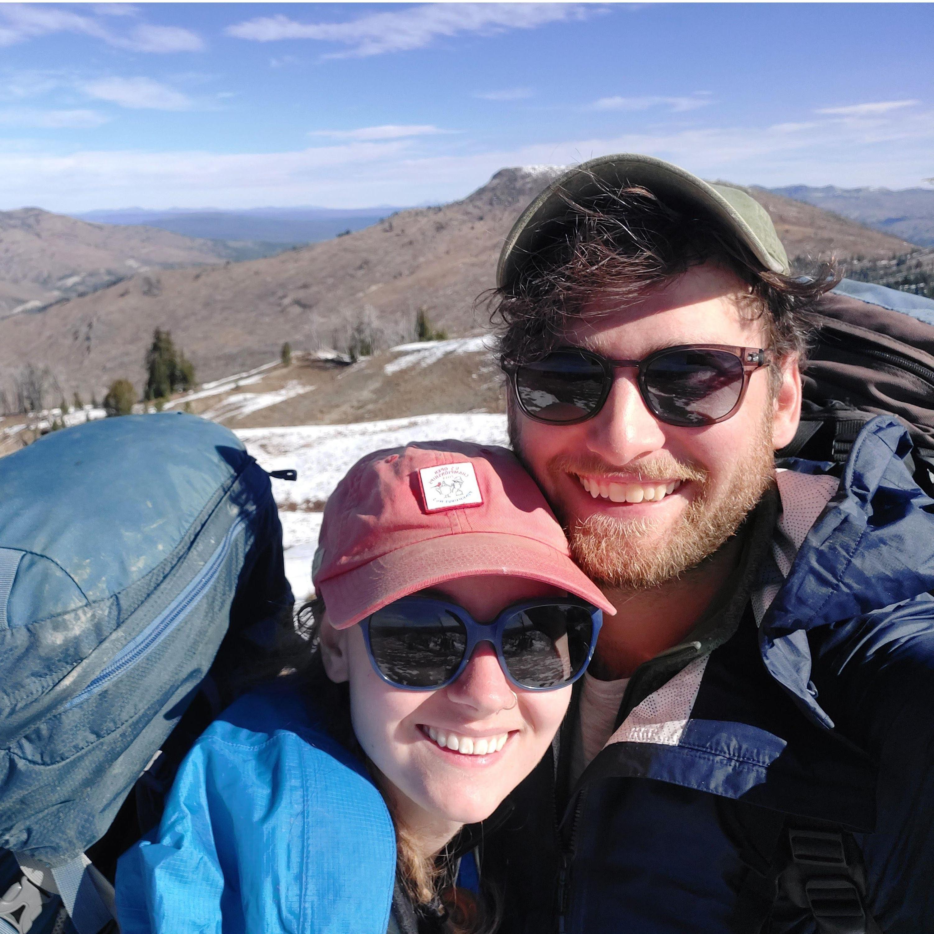Our highest peak by far! It was tough, but worth it.