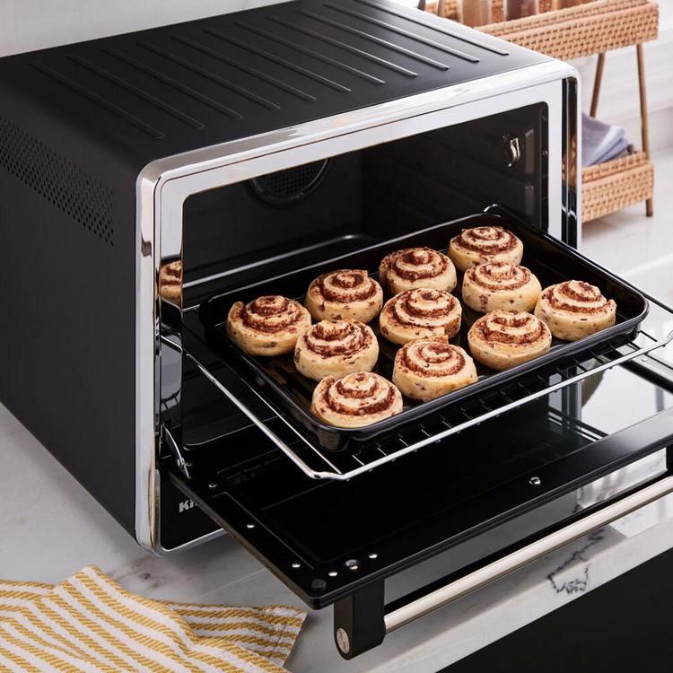 KitchenAid - Dual Convection Countertop Oven with Air Fry and Temperat