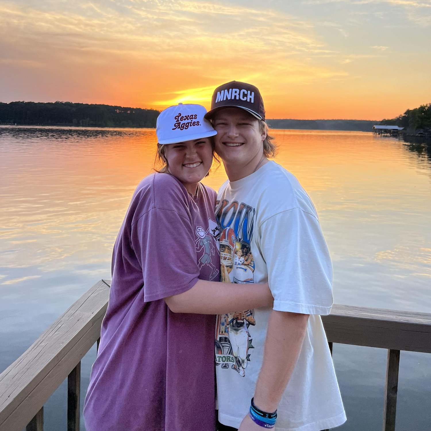 Fun times at Maddie's uncles lake house