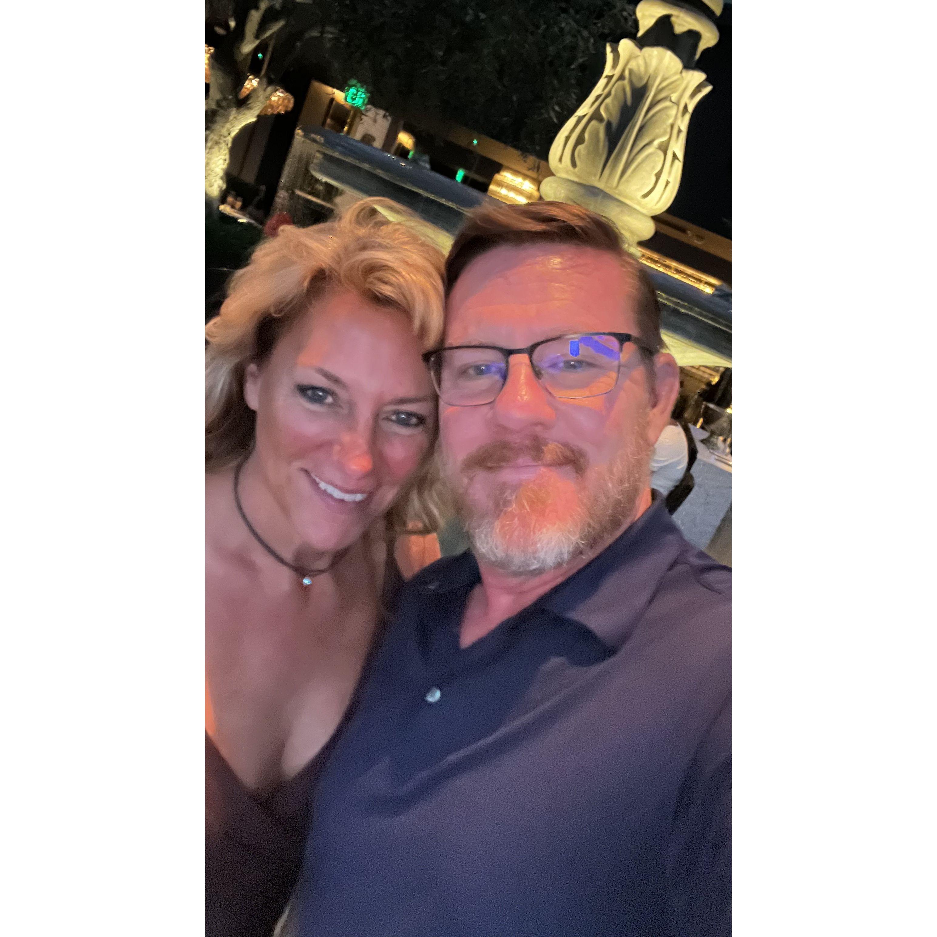 At "our" place, the restaurant on top of Restoration Hardware