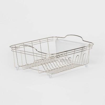 Wire Dish Rack Small Satin Nickel - Threshold™
