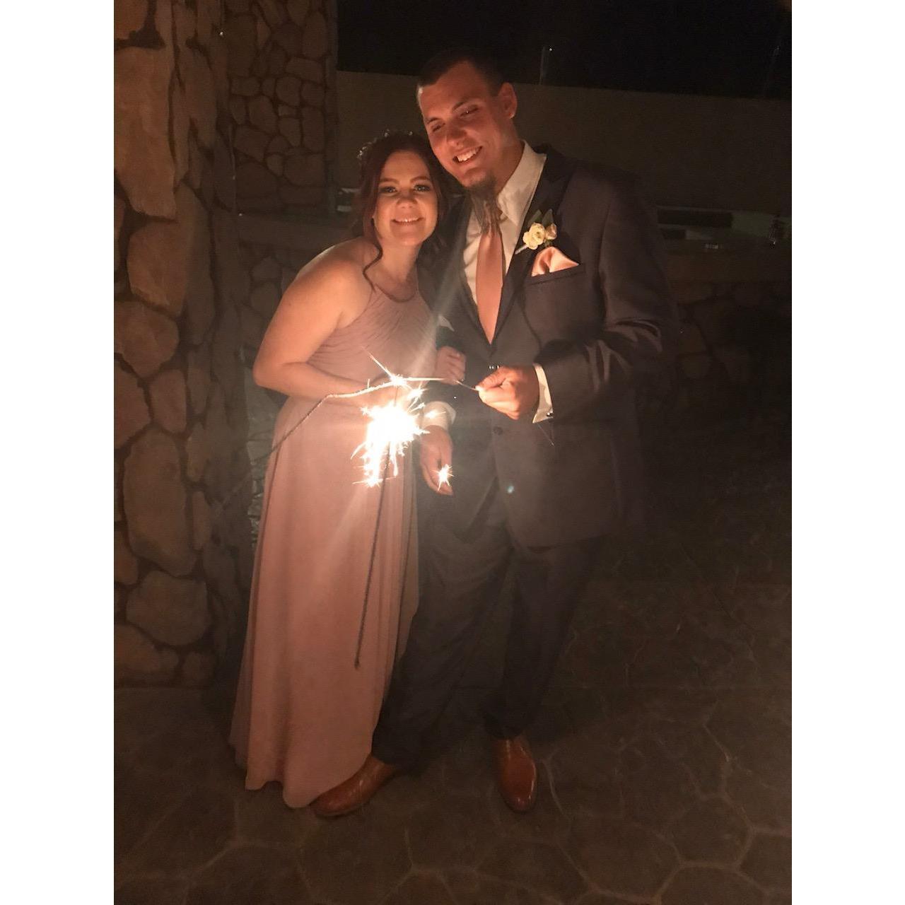 We were in our friends wedding!
07/08/2018