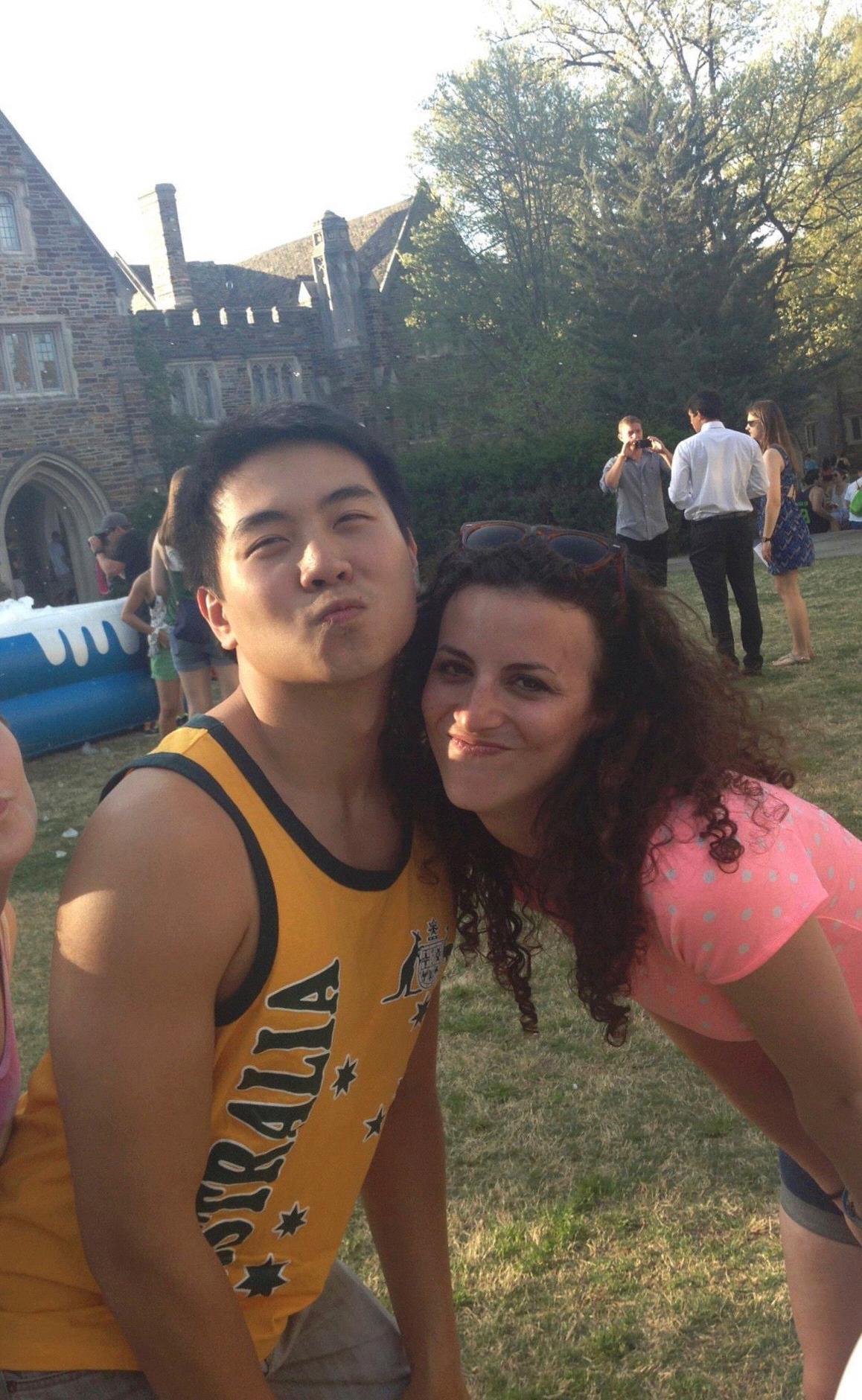 Old Duke Concert - 2012
Our first solo picture together