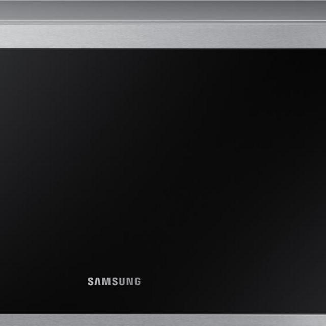 Samsung - 1.4 cu. ft. Countertop Microwave with Sensor Cooking - Stainless steel