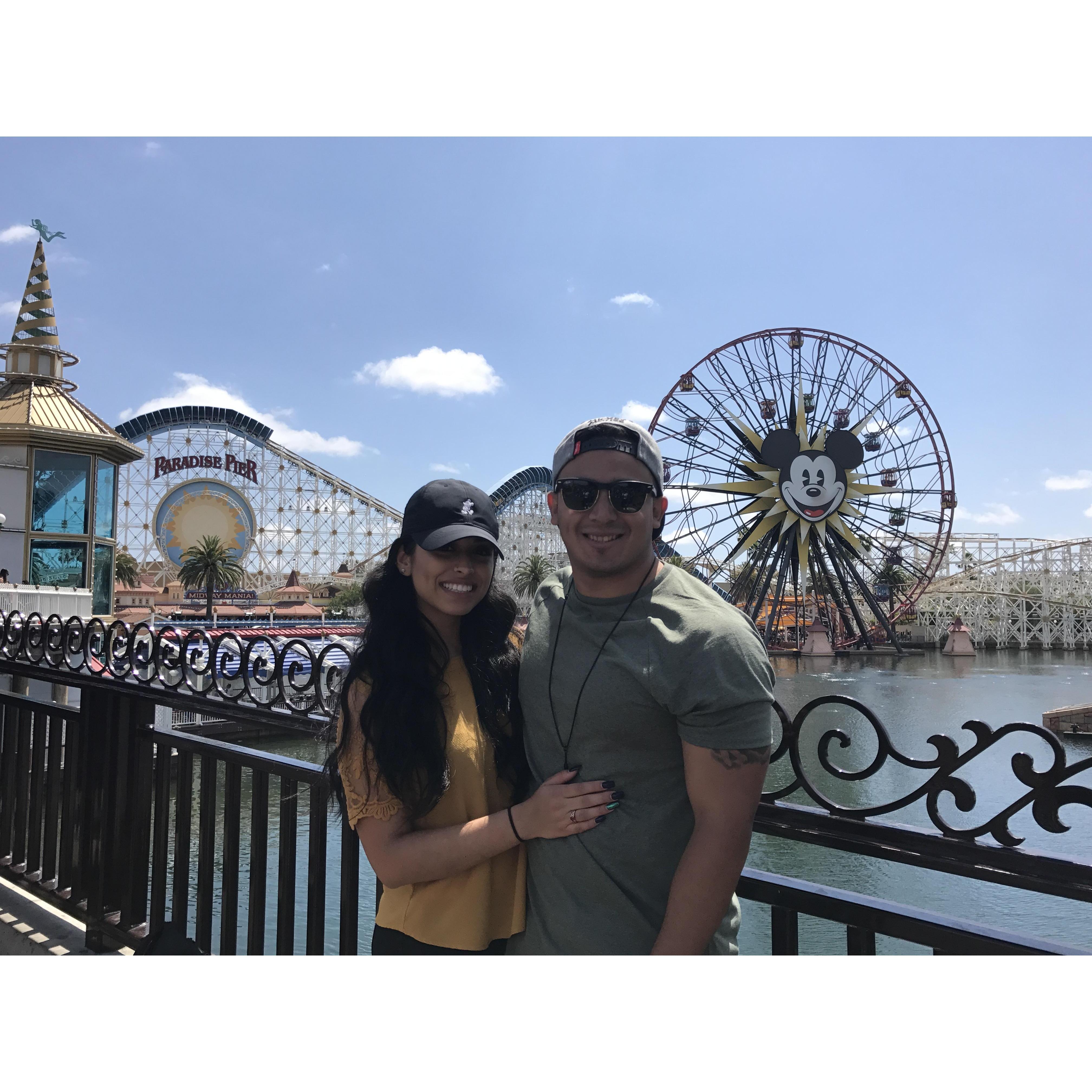 The very first picture we ever took together.