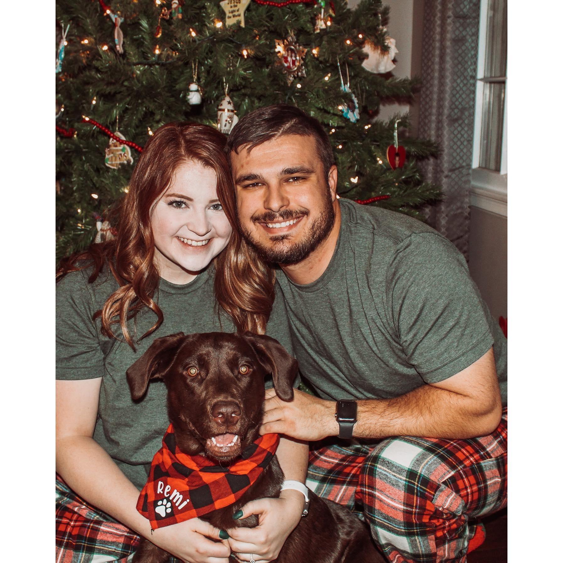 Our family. Featuring our baby girl, Remi.