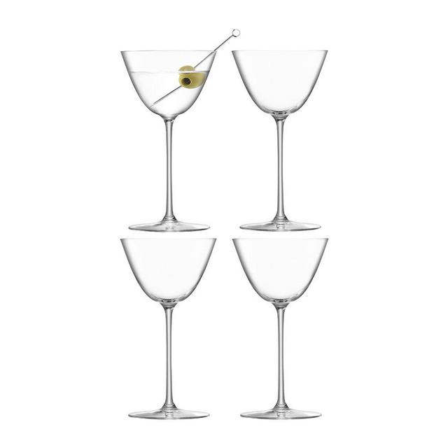 Borough Martini Glass - Set of 4 - Clear