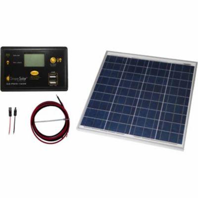 Grape Solar 50W Off-Grid Solar Panel Kit
