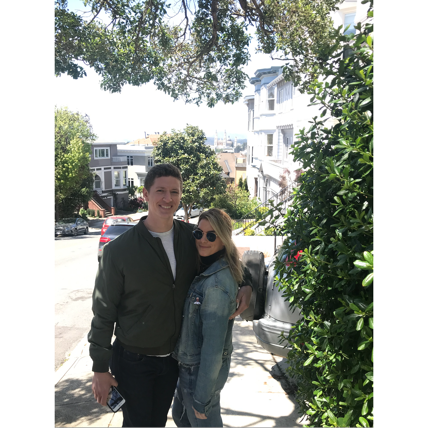 In San Francisco visiting Elizabeth's family