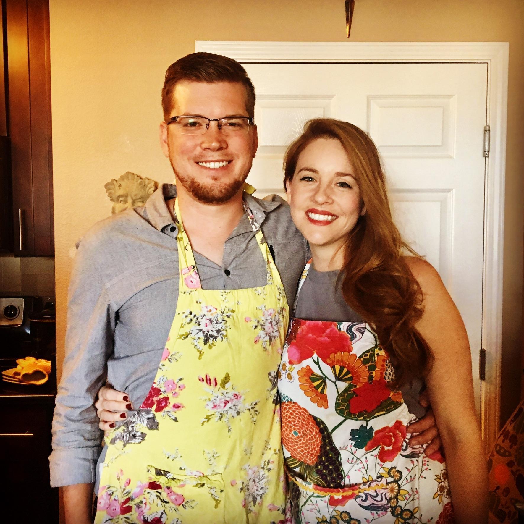 Thanksgiving, making family recipes