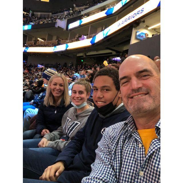 Warriors game. (December 2021)