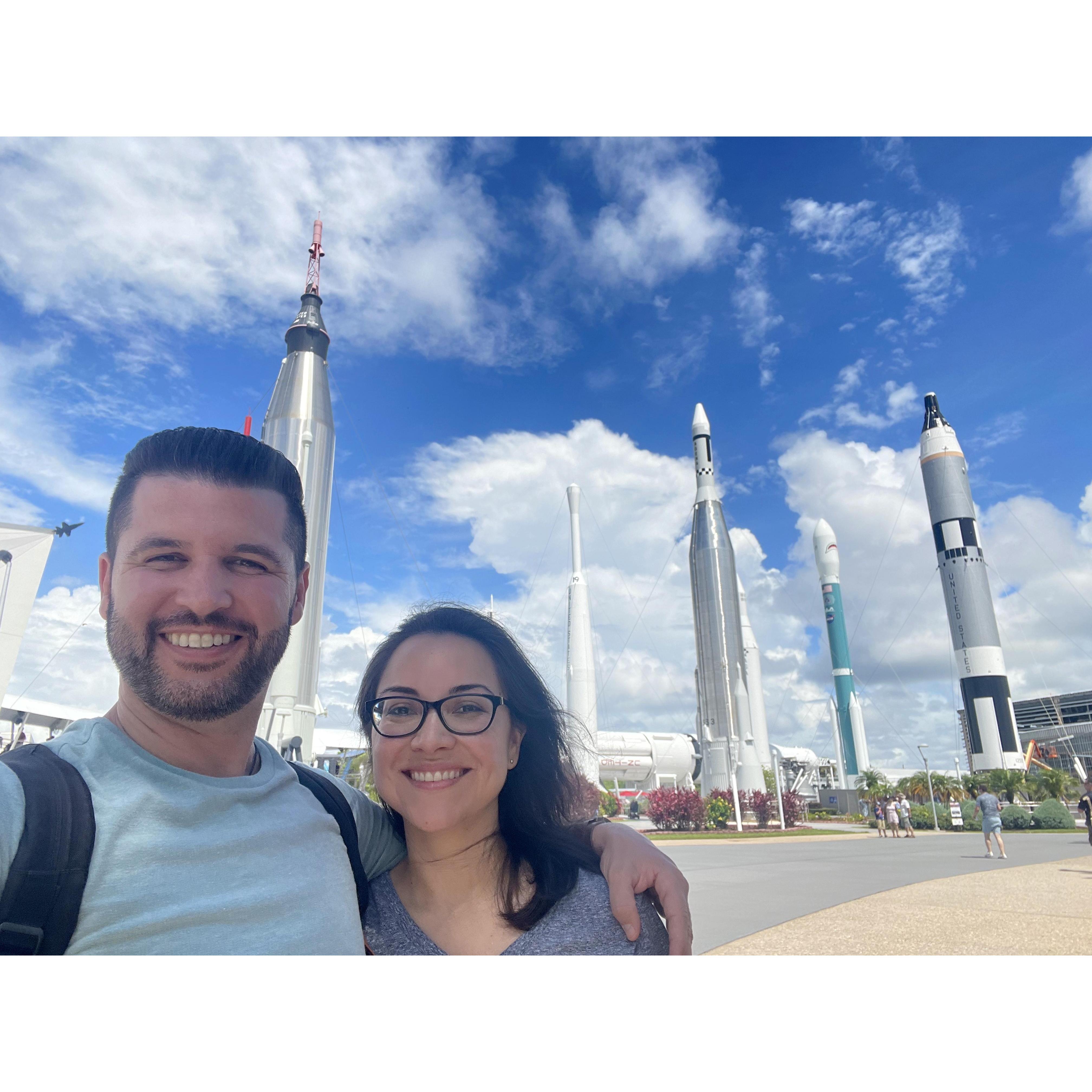Together at Kennedy Space Center