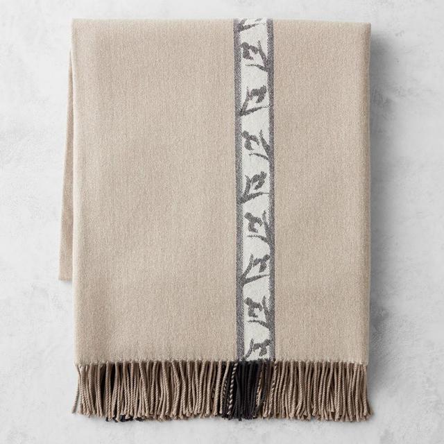 Williams Sonoma Home x Josh Young Ava Oversized Throw, 72" X 80", Natural