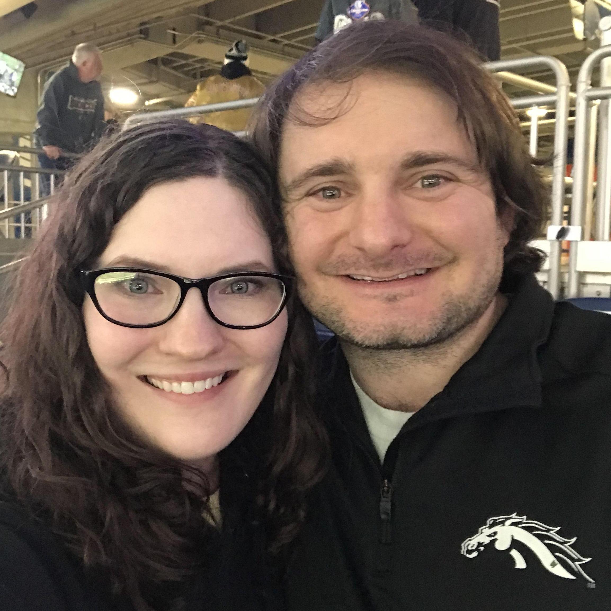 Watching Western Michigan play football in the Quicklane Bowl in Downtown Detroit, Michigan December 2021