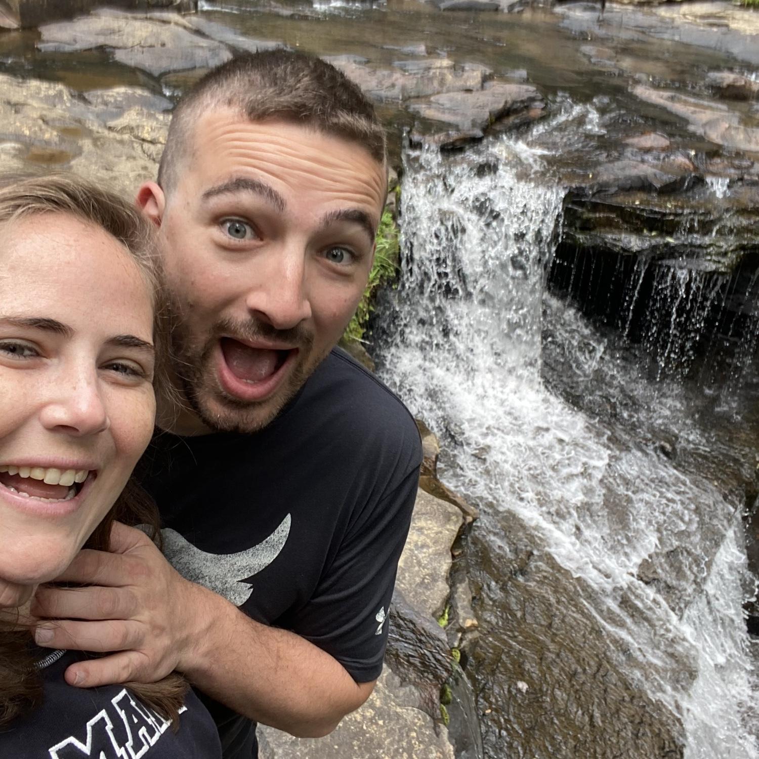 Our first vacation together to West Virgina.