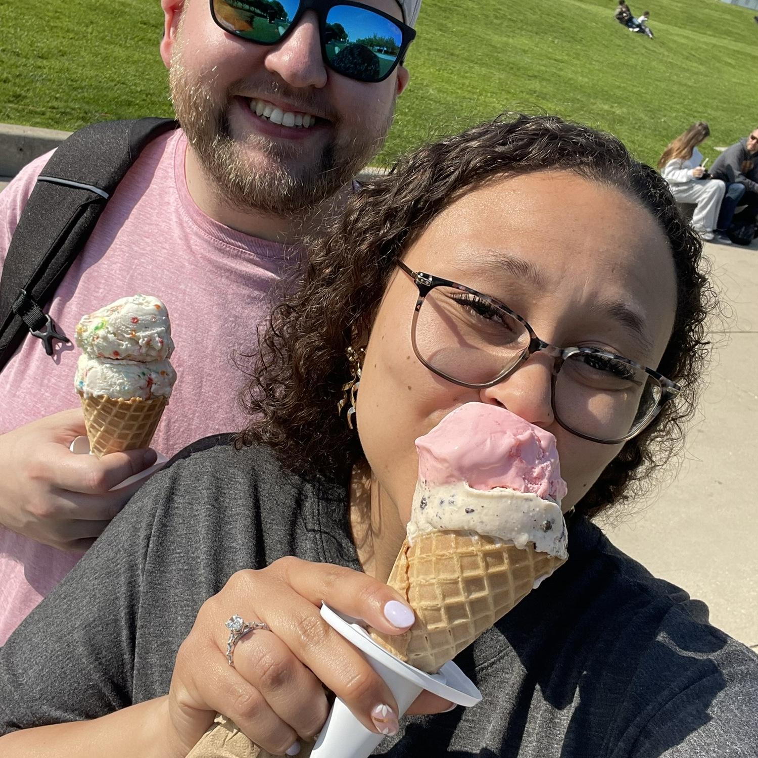 Kayla’s sweet tooth is satisfied!